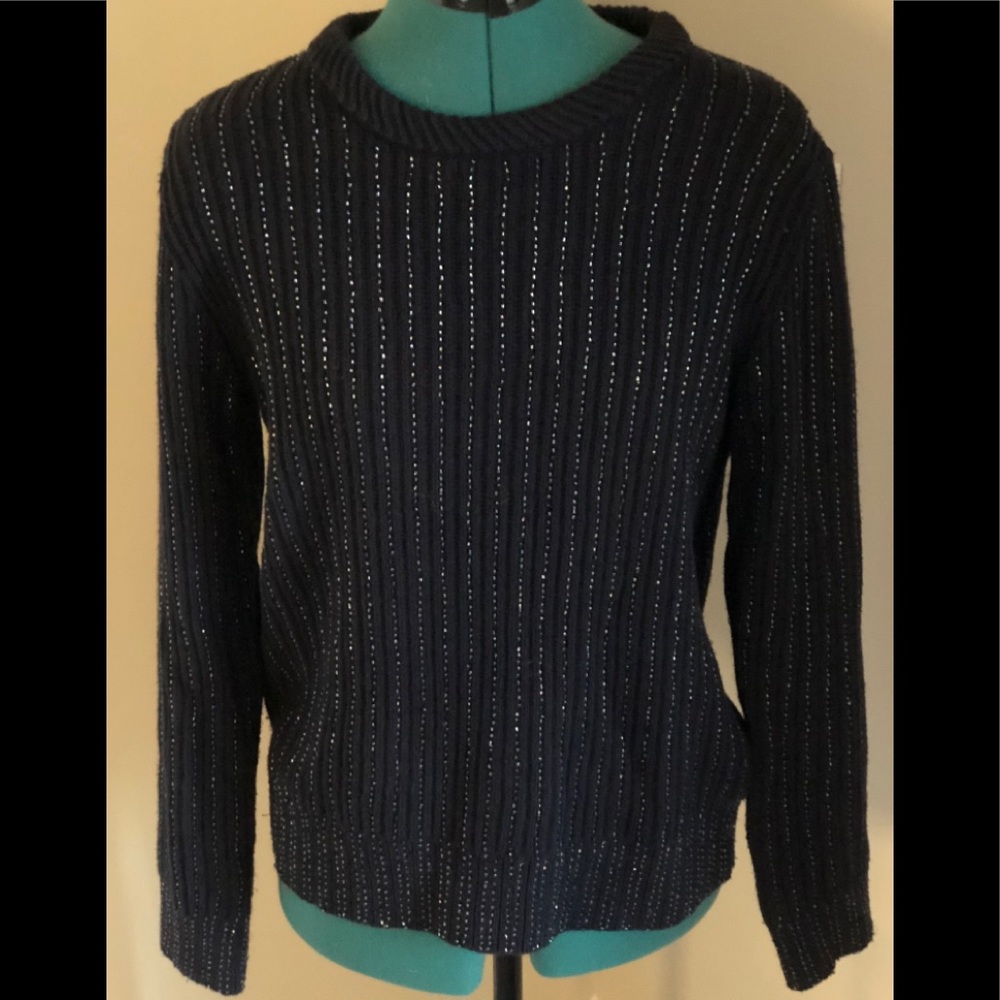 BANANA REPUBLIC navy sweater